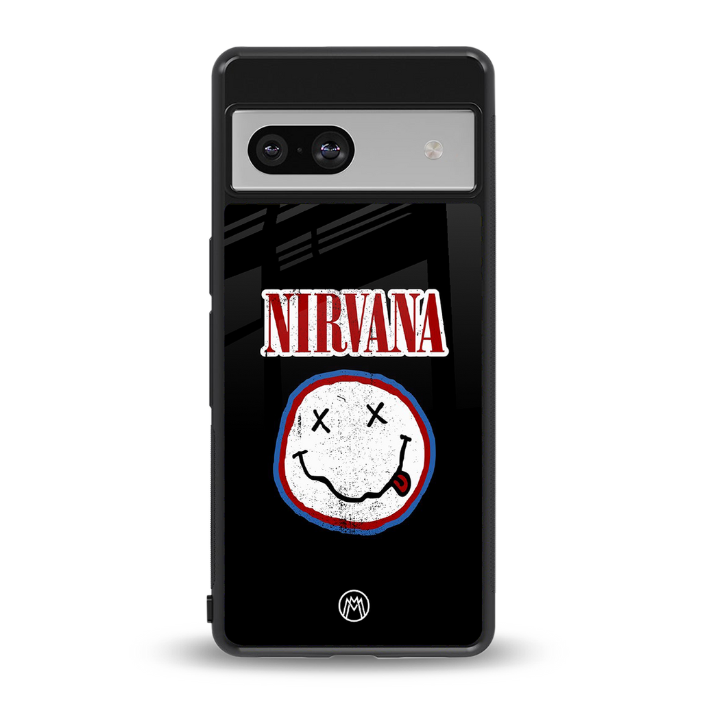 nirvana back phone cover | glass case for Google Pixel 7