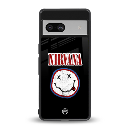 nirvana back phone cover | glass case for Google Pixel 7A