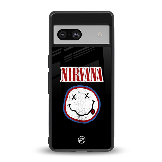 nirvana back phone cover | glass case for Google Pixel 7A