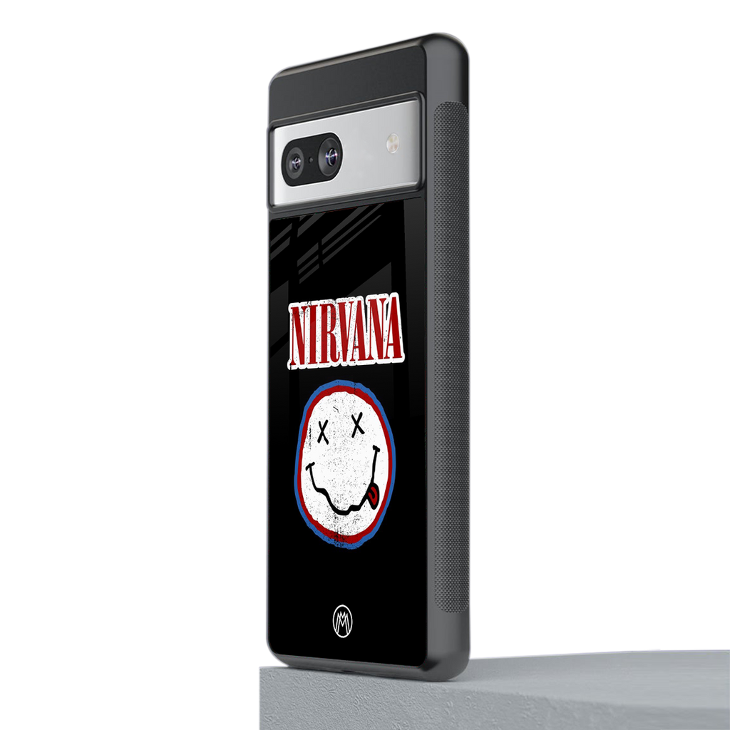 nirvana back phone cover | glass case for Google Pixel 7