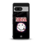 nirvana back phone cover | glass case for Google Pixel 8