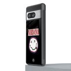 nirvana back phone cover | glass case for Google Pixel 8