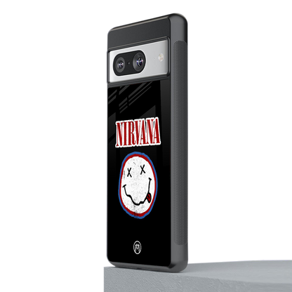 nirvana back phone cover | glass case for Google Pixel 8