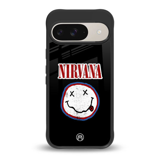 nirvana back phone cover | glass case for google pixel 9