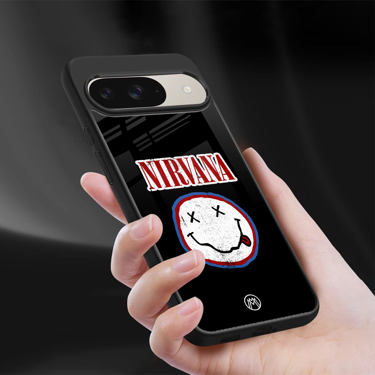 nirvana back phone cover | glass case for google pixel 9