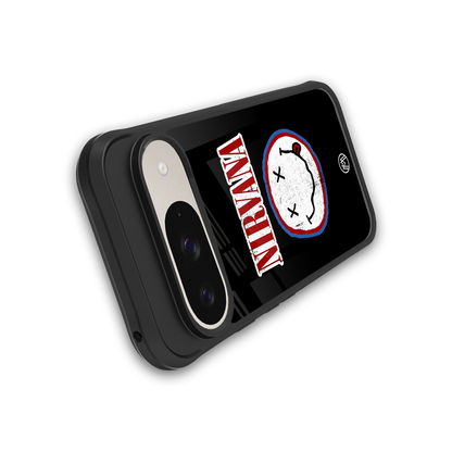 nirvana back phone cover | glass case for google pixel 9