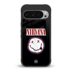 nirvana back phone cover | glass case for google pixel 9 pro