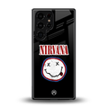 nirvana back phone cover | glass case for samsung galaxy s25 ultra