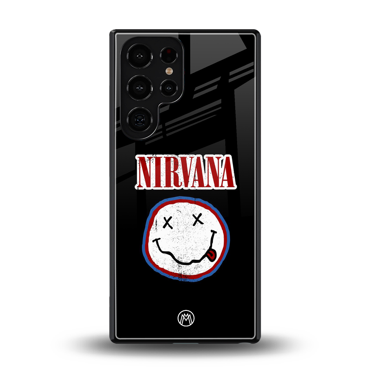 nirvana back phone cover | glass case for samsung galaxy s25 ultra