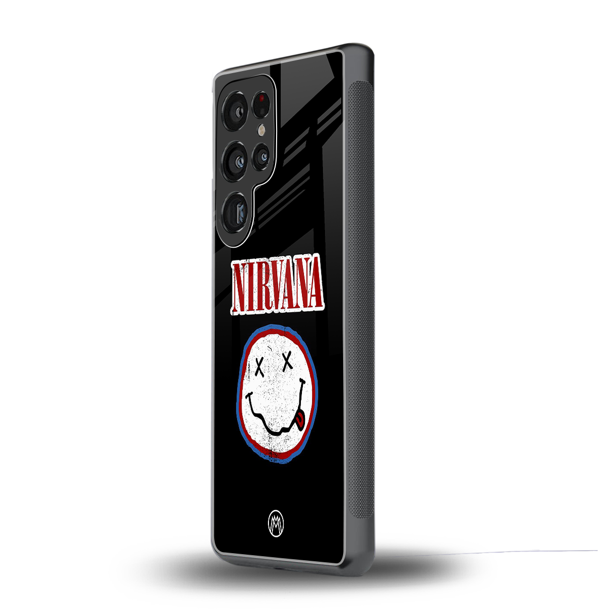 nirvana back phone cover | glass case for samsung galaxy s25 ultra