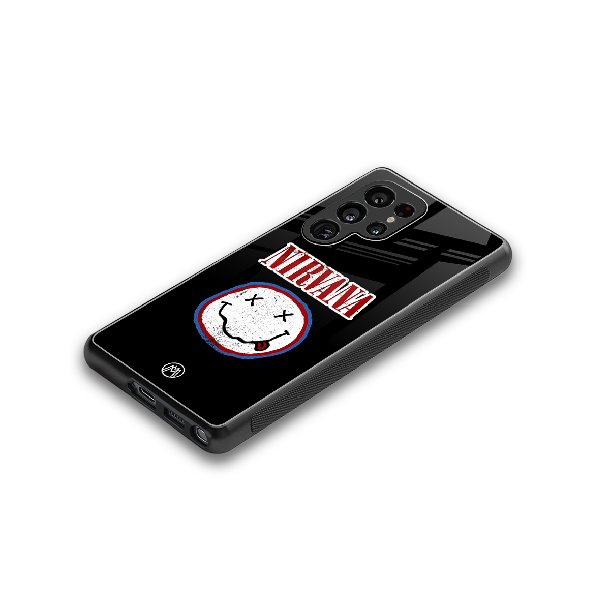 nirvana back phone cover | glass case for samsung galaxy s25 ultra