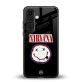 nirvana back phone cover | glass case for samsung galaxy s24 plus