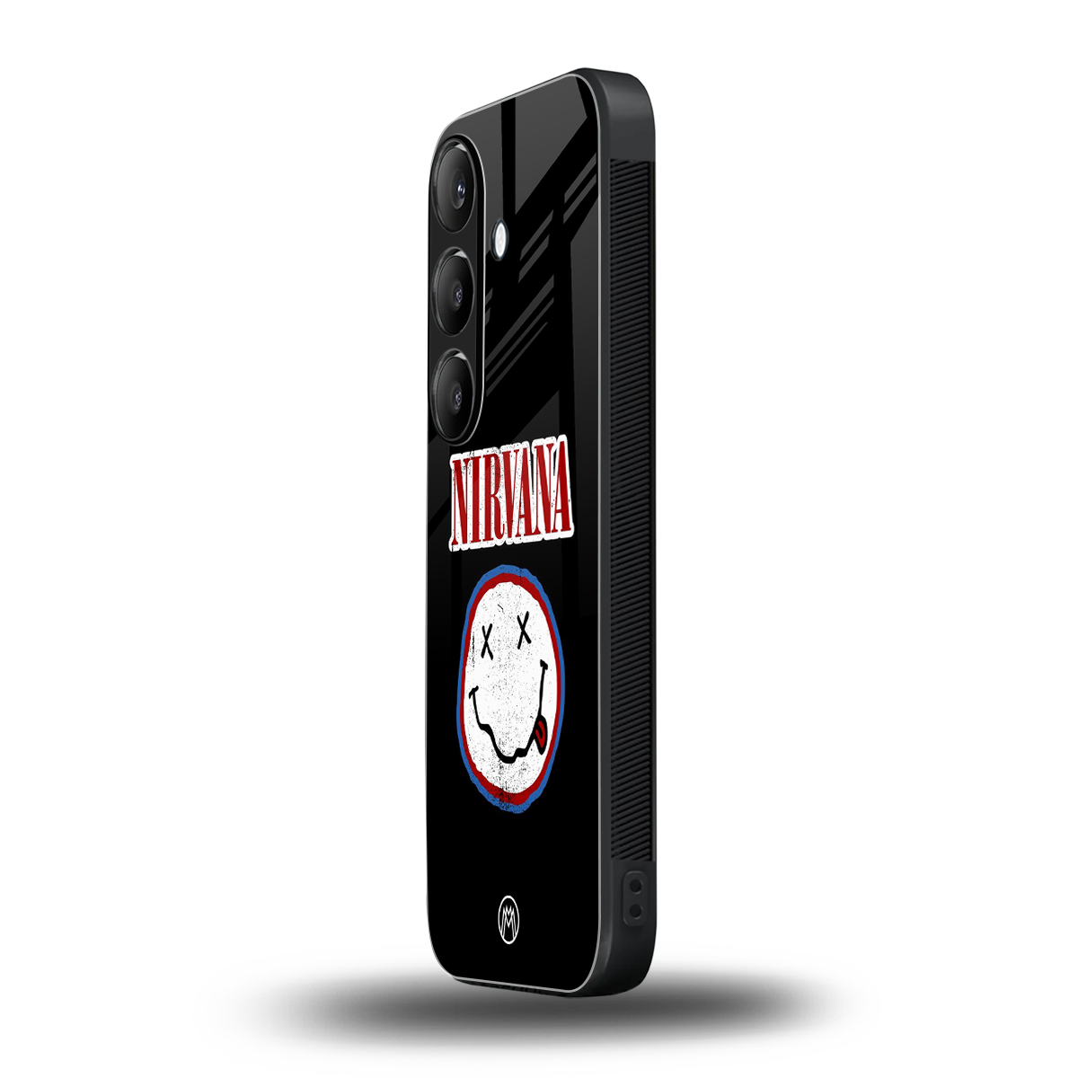 nirvana back phone cover | glass case for samsung galaxy s24 fe