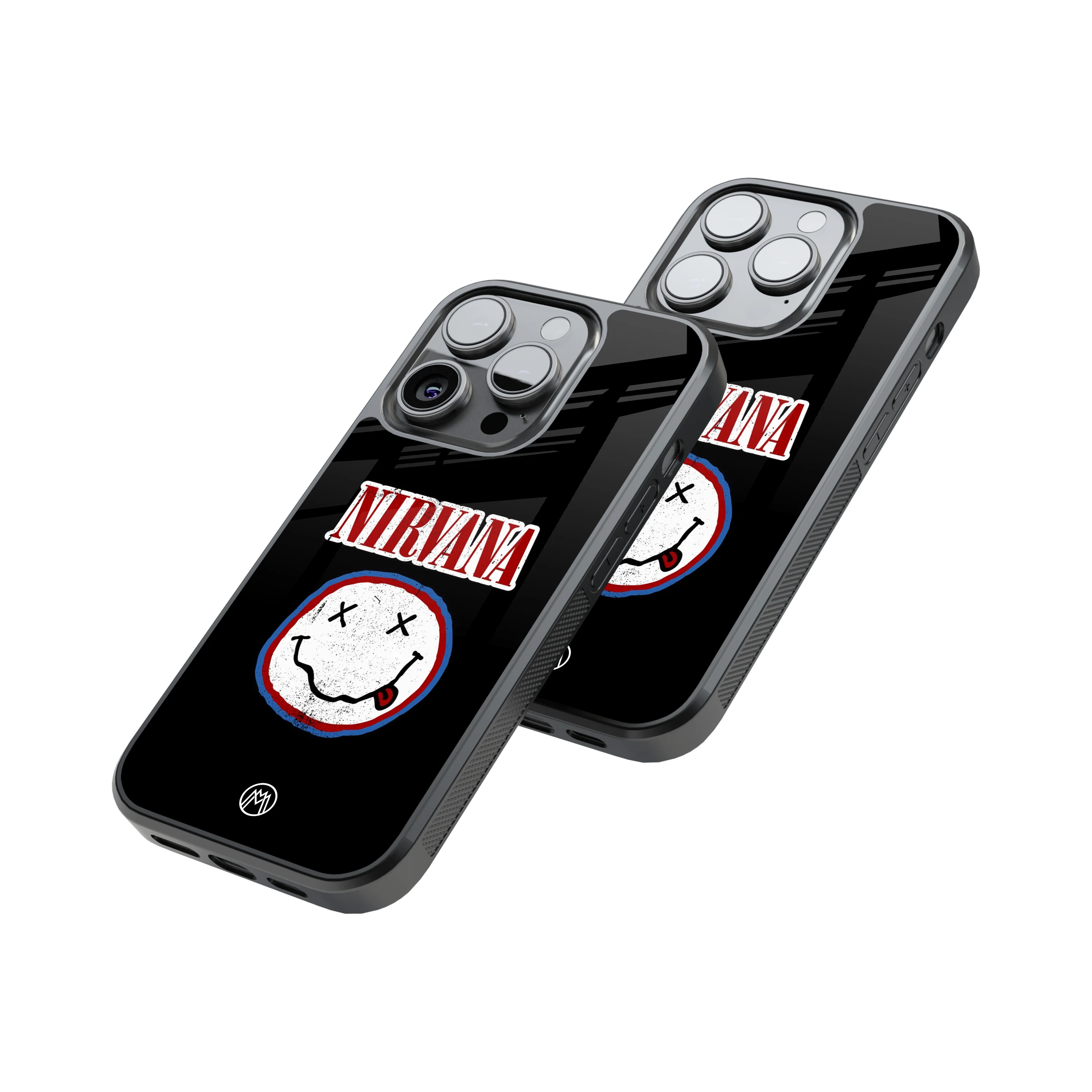 Protective Glass Back Phone Case Compatible with iPhone, Samsung, OnePlus, Pixel & More