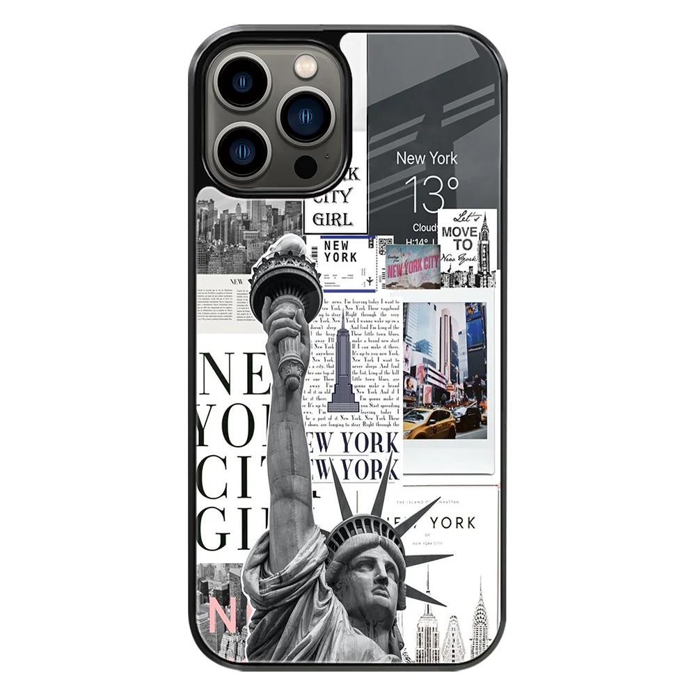 Premium Glass Back Mobile Phone Cover for iPhone, Samsung, OnePlus, Google Pixel, Redmi, Oppo, Vivo & Realme