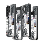 Stylish Glass Back Case for All Smartphones iPhone, Samsung, OnePlus, Pixel, Redmi, Oppo, Vivo, Motorola