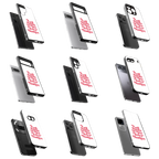 Durable Glass Back Mobile Case for iPhone, Samsung, OnePlus, Google Pixel, Redmi, Vivo, Oppo