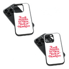 Trendy Glass Back Mobile Case for iPhone, Samsung, Redmi, OnePlus, Google Pixel, Motorola