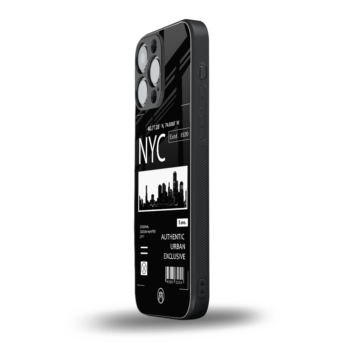 nyc back phone cover | glass case for iphone 13 pro max