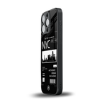 nyc back phone cover | glass case for iphone 13 pro