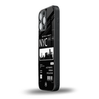 nyc back phone cover | glass case for iphone 15 pro max