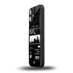 nyc back phone cover | glass case for iphone 16 plus