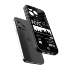 nyc back phone cover | glass case for iphone 16 pro max