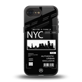 nyc back phone cover | glass case for iphone 16e
