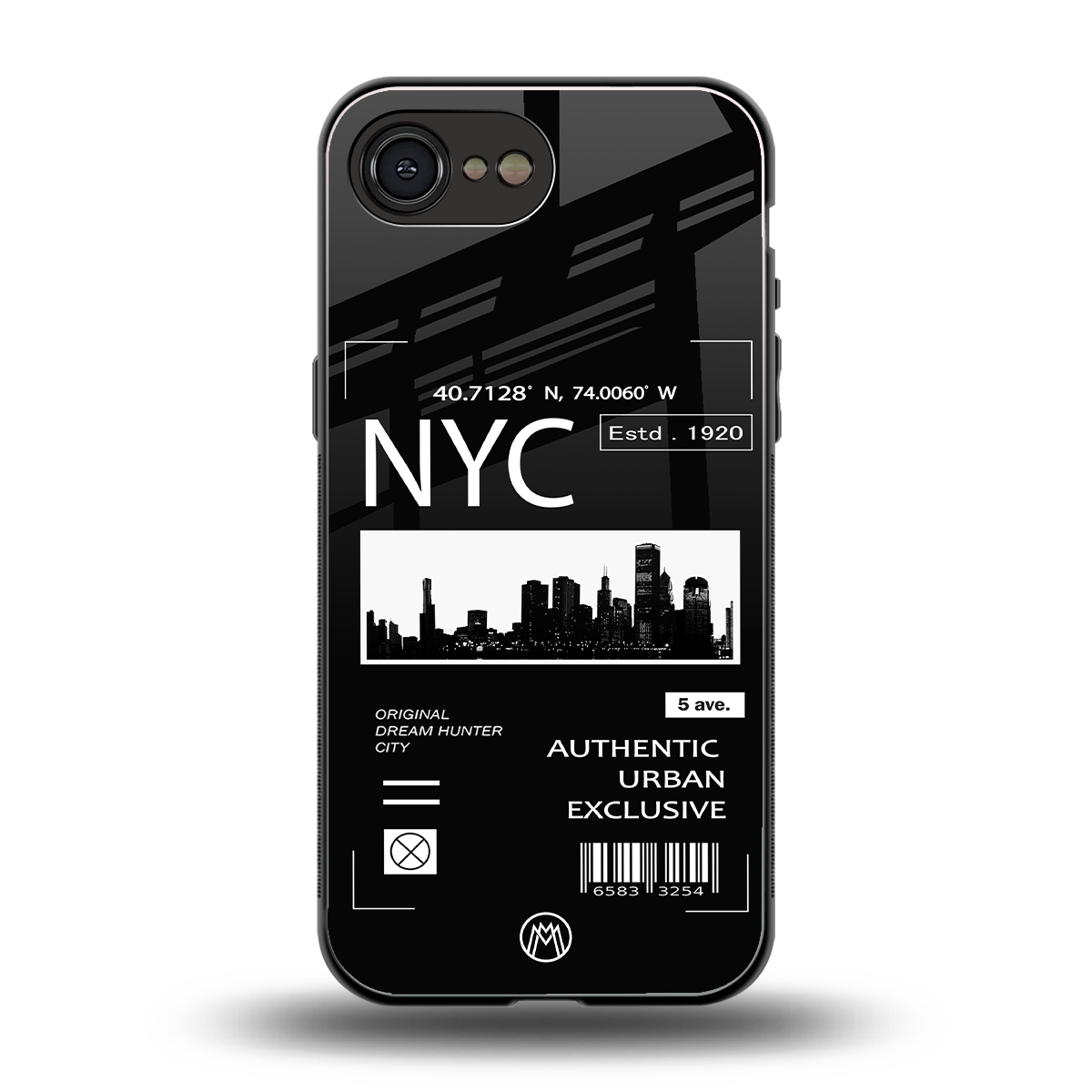 nyc back phone cover | glass case for iphone 16e