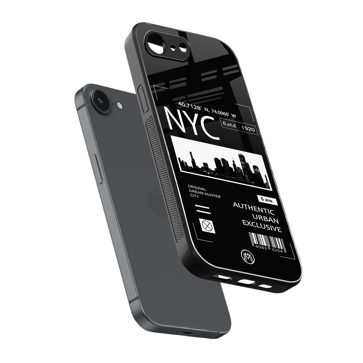 nyc back phone cover | glass case for iphone 16e