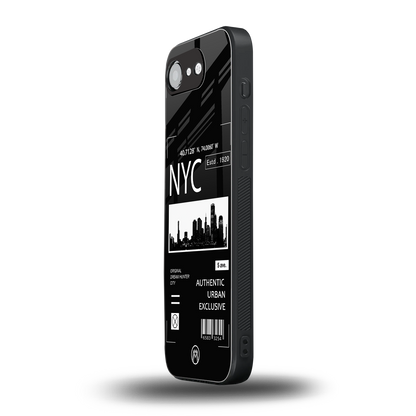 nyc back phone cover | glass case for iphone 16e