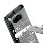 nyc back phone cover | glass case for iphone 16e