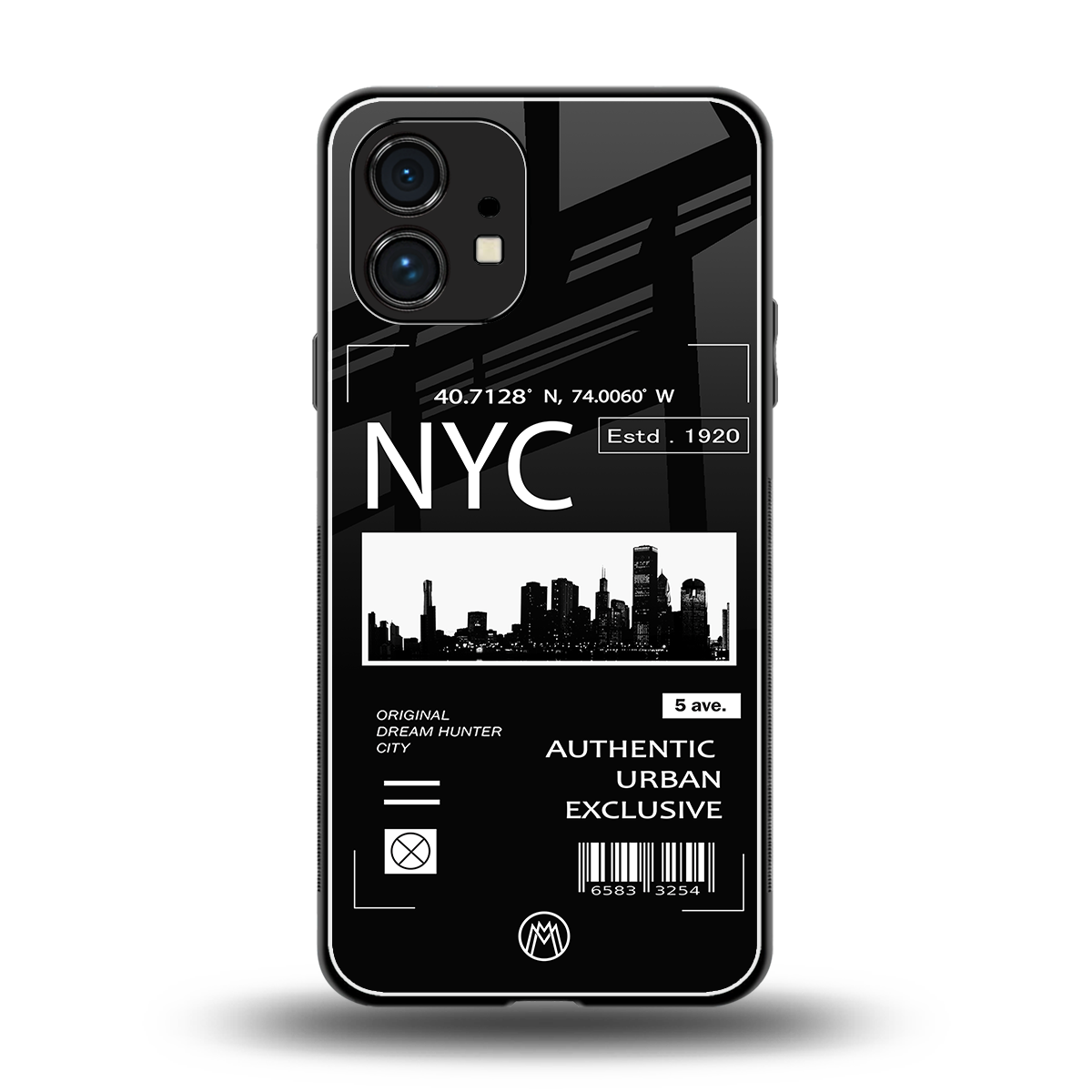 nyc back phone cover | glass case for nothing phone 1