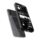 nyc back phone cover | glass case for nothing phone 1