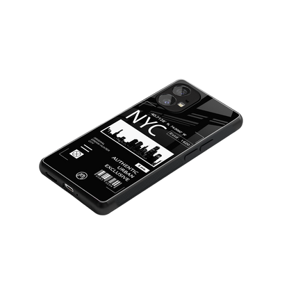 nyc back phone cover | glass case for nothing phone 1