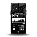 nyc back phone cover | glass case for nothing phone 2