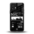 nyc back phone cover | glass case for nothing phone 2