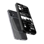 nyc back phone cover | glass case for nothing phone 2