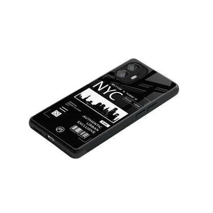 nyc back phone cover | glass case for nothing phone 2