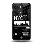 nyc back phone cover | glass case for oneplus nord 3