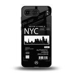 nyc back phone cover | glass case for oneplus nord 4