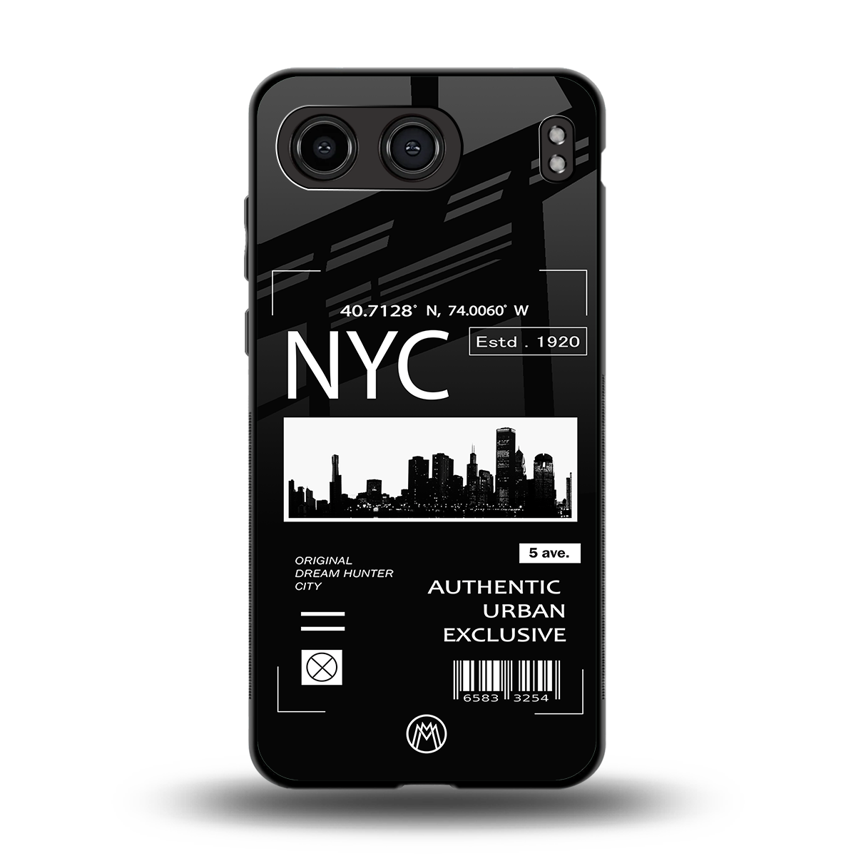nyc back phone cover | glass case for oneplus nord 4