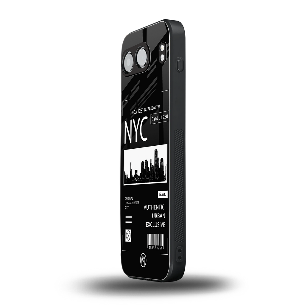 nyc back phone cover | glass case for oneplus nord 4