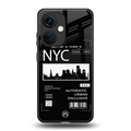 nyc back phone cover | glass case for oneplus nord ce 3