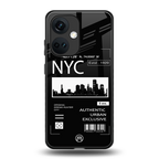 nyc back phone cover | glass case for oneplus nord ce 3