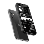 nyc back phone cover | glass case for oneplus nord ce 3