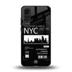 nyc back phone cover | glass case for oneplus nord ce 4 lite