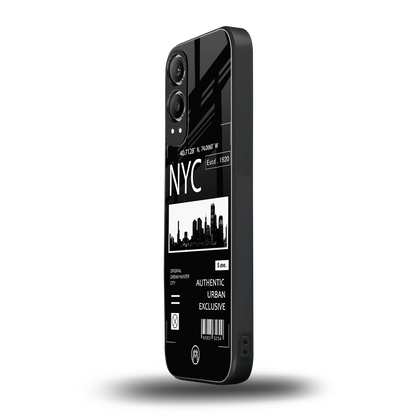 nyc back phone cover | glass case for oneplus nord ce 4 lite