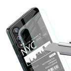 nyc back phone cover | glass case for oneplus nord ce 4 lite