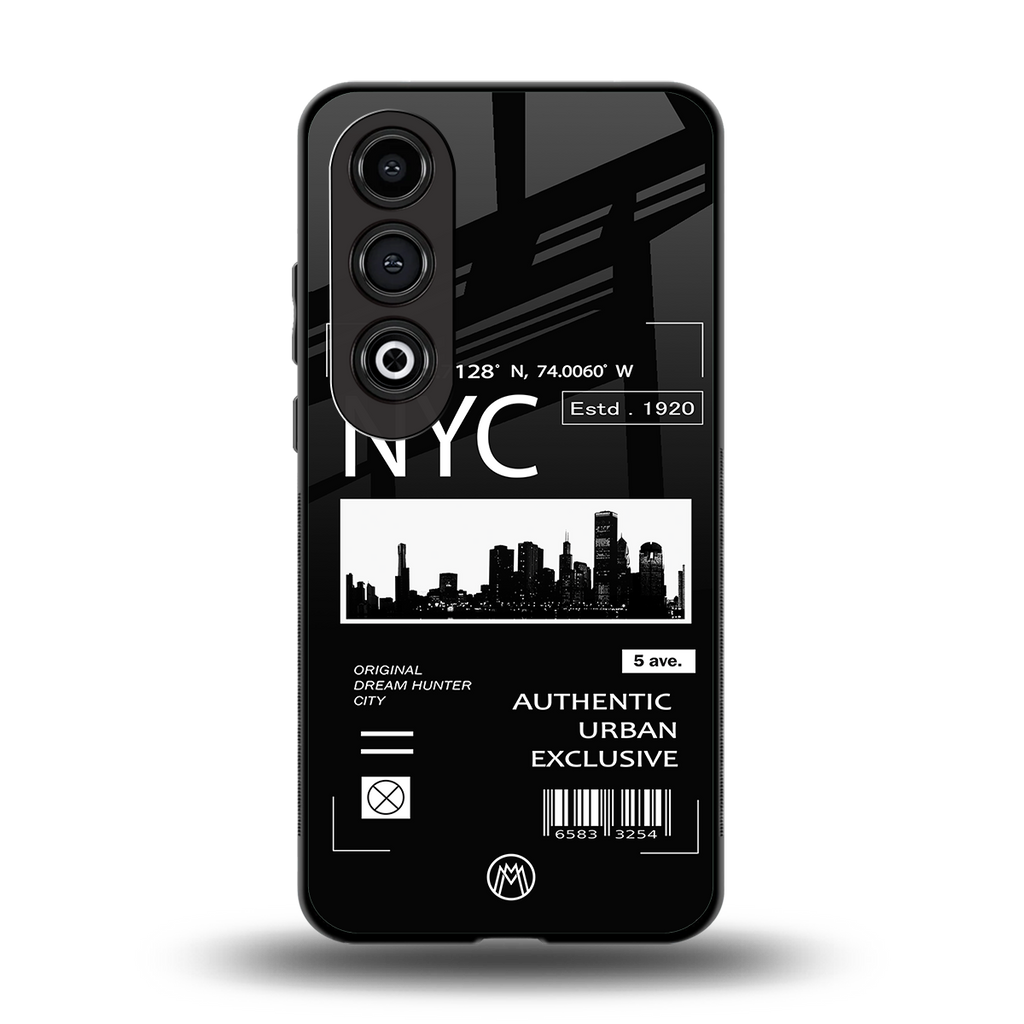 nyc back phone cover | glass case for oneplus nord ce 4